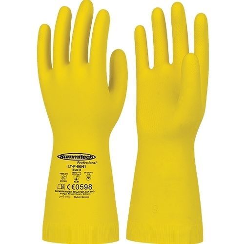 Handschuh für Materialumschlag - LT-F-06N1 - Sumirubber Malaysia Sdn. Bhd. - Industrie / chemikalienbeständig / Gummi