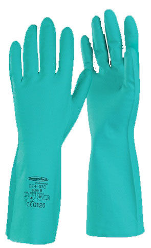 Laborhandschuh - 0.38 mm | GT-F-07C - Sumirubber Malaysia Sdn. Bhd. - chemikalienbeständig / Nitril