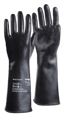 Laborhandschuh - 0.10 mm | BT-U-15 - Sumirubber Malaysia Sdn. Bhd. - chemikalienbeständig / Butyl