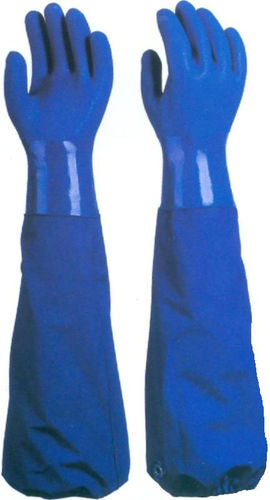 Laborhandschuh - VF5 EB (LC) - Sumirubber Malaysia Sdn. Bhd. - chemikalienbeständig / PVC