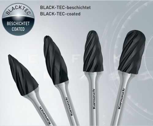 Schaftfräser - Black Tec  - Karnasch Professional Tools GmbH - VHM / Frässtift / beschichtet