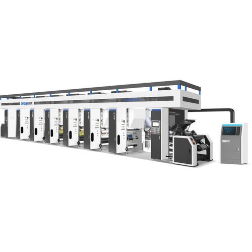Druckmaschine per Rotogravur - DNAY series - Zhejiang Deguang Machinery Co. , Ltd. - für Kunststoff-Folien / 6-Farben / automatisch
