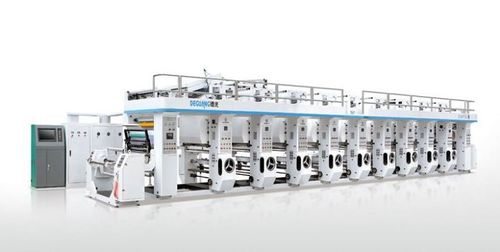 Druckmaschine per Rotogravur - DNAY series - Zhejiang Deguang Machinery Co. , Ltd. - für Kunststoff-Folien / für BOPP-Folie / 6-Farben