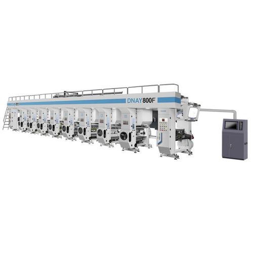 Druckmaschine per Rotogravur - DNAY series - Zhejiang Deguang Machinery Co. , Ltd. - für Etiketten / für PE-Etiketten / für PET-Etiketten
