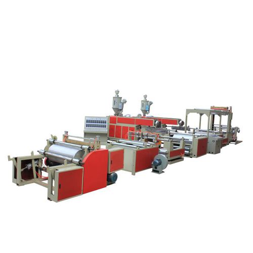 Hochgeschwindigkeitswalzmaschine - Zhejiang Deguang Machinery Co. , Ltd. - mit Extruder / für Papier / für Aluminiumfolie