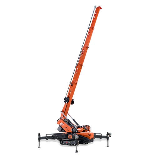 Mini-R-Kran / auf Raupen - SPX650 - Jekko Cranes - Teleskop / Ausleger / für Hubanwendungen