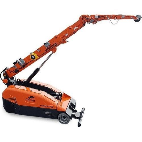 Mini-R-Kran / mit Eigenantrieb - MPK50 - Jekko Cranes - mit Gelenk / elektrisch / gänzlich funkgesteuert