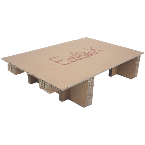 Wellpappe-Palette - ECOPALBOX 60X40 - TELOS SRLS - Transport / Lager / für Materialumschlag