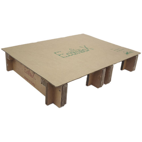Wellpappe-Palette - ECOPALBOX 80X60 - TELOS SRLS - Transport / Lager / für Materialumschlag