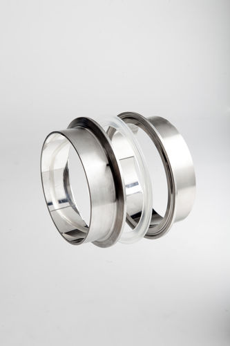 Hydraulikanschluss - TRI-CLAMP: BS-DIN, ISO - Sterivalves Srl - Muffen / Edelstahl / für die Pharmaindustrie