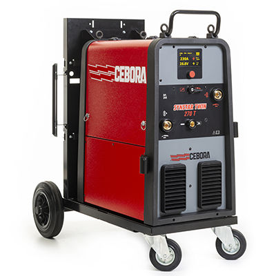 MIG-MAG-Schweißstromversorgung - SYNSTAR TWIN 270 T - CEBORA - dreiphasig / Inverter