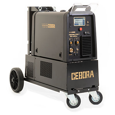 MIG-MAG-Schweißstromversorgung - SYNSTAR 270 T SRS - CEBORA - MMA / WIG / mit Volldraht