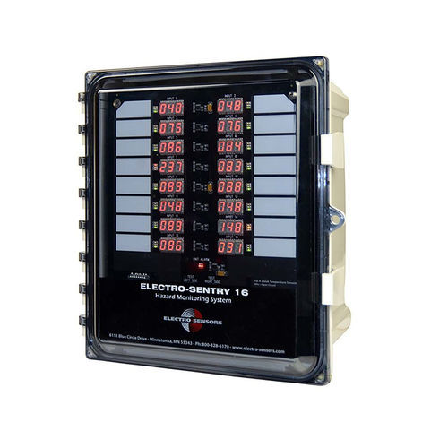 Temperaturüberwachungssystem - ELECTRO-SENTRY 16 - Electro-Sensors - Fixier / Prozess / Alarm