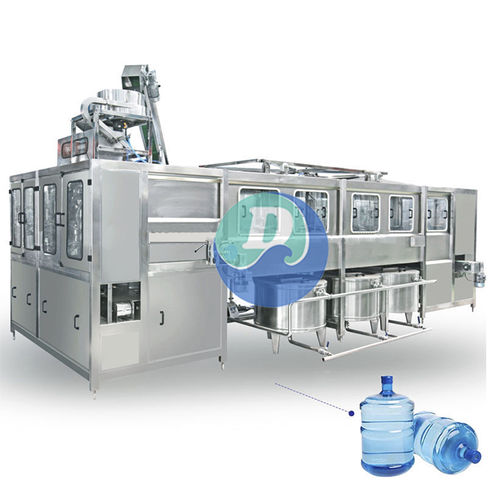 Automatische Füll- und Verschließanlage - Shine Dew Water Equipment Co.,Ltd. - Flaschen / linear / per Gewicht
