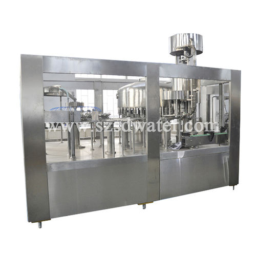 Vollautomatische Füllmaschine - CGF32-32-8 - Shine Dew Water Equipment Co.,Ltd. - für Flaschen / Wasser / für die Lebensmittelindustrie