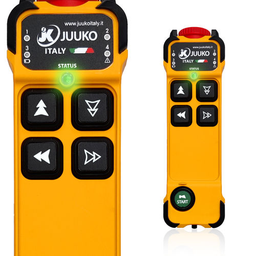Fernbedienung mit 4 Tasten - JK404 - Juuko Italy - Funk / mit konfigurierbaren Tasten / Industrie