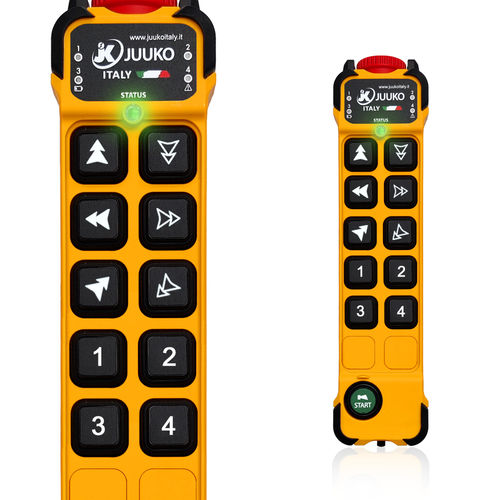 Fernbedienung mit 10 Tasten - JK1010 - Juuko Italy - Funk / mit konfigurierbaren Tasten / für Laufkran