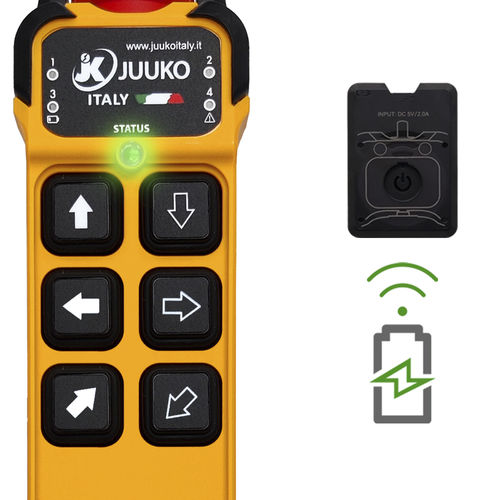 Drahtlose Fernbedienung - JK600QI  - Juuko Italy - mit Knöpfen / Industrie / mit 6 Tasten