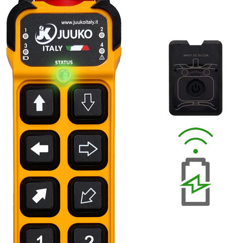 Drahtlose Fernbedienung - JK800QI  - Juuko Italy - mit Knöpfen / Industrie / mit 8 Tasten