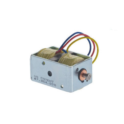 Hubmagnet - D11-ML series - Deltrol Controls - mit Magnetverriegelung / bistabil / mit Permanentmagnet