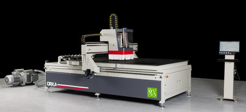 3-Achs-Bearbeitungszentrum - ORKA 2128  - MAKXILIA SRL - horizontal / 10 Werkzeuge / Fräs