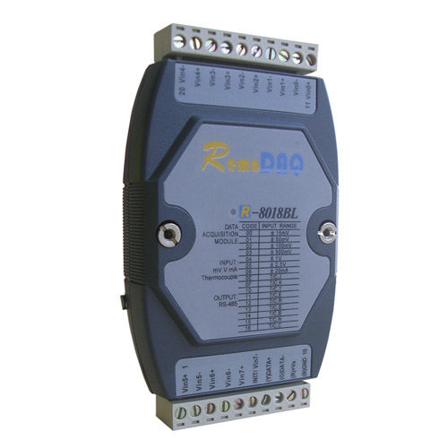 Analoges Eingangsmodul - R-8018BL/R-8018BL+ - Beijing Gemotech Intelligent Technology Co., Ltd. - Modbus / für Thermoelement / für DIN-Schiene