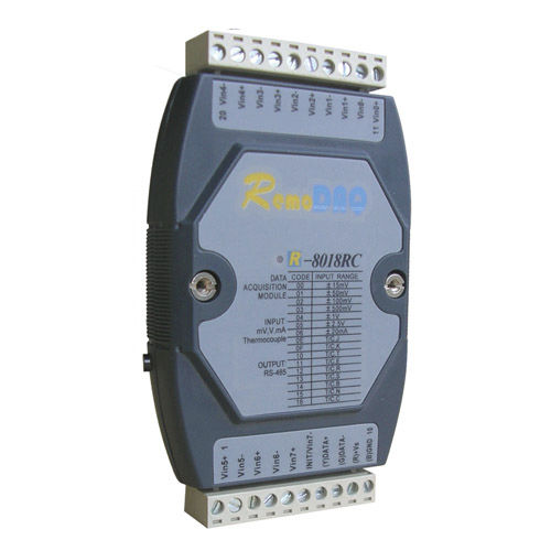 Analoges Eingangsmodul - R-8018RC/R-8018RC+ - Beijing Gemotech Intelligent Technology Co., Ltd. - Modbus / für Thermoelement / für DIN-Schiene