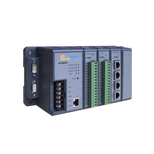 DIN-Schiene-SPS - R-9420	 - Beijing Gemotech Intelligent Technology Co., Ltd. - mit integriertem E/A / Modbus TCP / auf Ethernet-Netz
