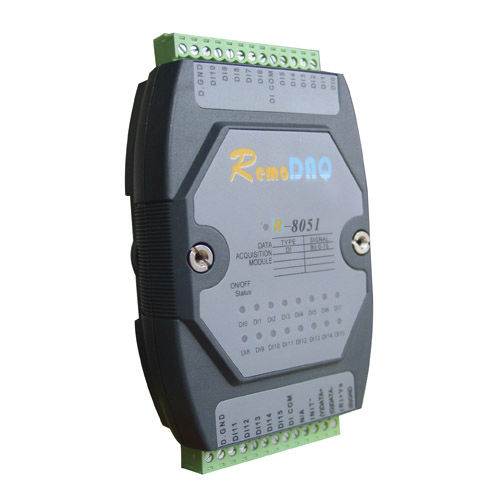 Digitales Eingangsmodul - R-8051/R-8051+ - Beijing Gemotech Intelligent Technology Co., Ltd. - Modbus / 16 Kanäle / für DIN-Schiene