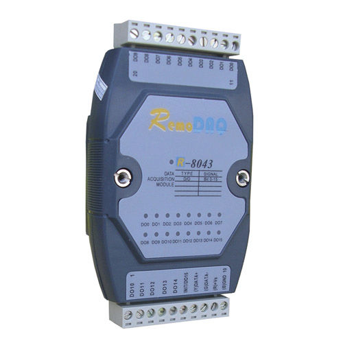 Digitales Ausgangsmodul - R-8043/R-8043+ - Beijing Gemotech Intelligent Technology Co., Ltd. - Modbus / 16 Kanäle / für DIN-Schiene
