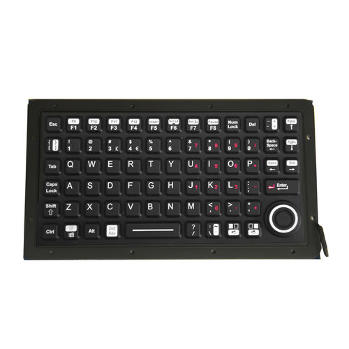 Einbaufähige Tastatur - KIO6800 Series - CTI Electronics Corporation - mit mechanischen Tasten / 101-104 Tasten / Industrie