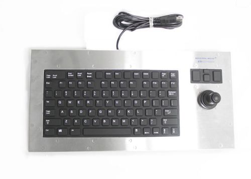 Einbaufähige Tastatur - KIF8900 Series - CTI Electronics Corporation - mit mechanischen Tasten / 101-104 Tasten / mit Maus