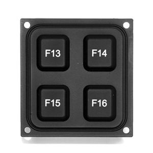 Nummernblock / 4 Tasten - KP4000 Series - CTI Electronics Corporation - einbaufähig / Silikongummi / USB