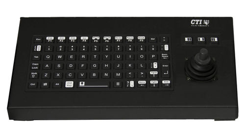 Einbaufähige Tastatur - KIF6000 Series - CTI Electronics Corporation - mit mechanischen Tasten / 101-104 Tasten / Industrie