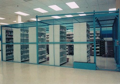 Trennwand für Lager - WIRECRAFTERS - Maschendraht