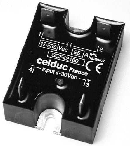 Einphasiges statisches Relais - SCF series - celduc relais - Leistung