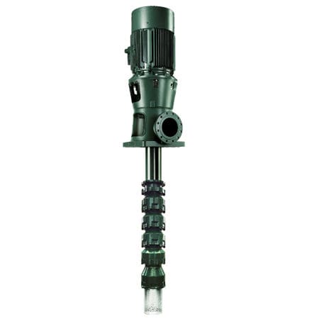 Vertikale Pumpe - P6P-P8P - Caprari - Zentrifugal / für Klarwasser / mit Elektromotor