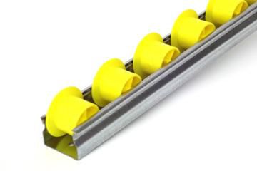 Rollenförderer - M0501 - Dinalager sl - mit Röllchen / Transport / Schwerkraft