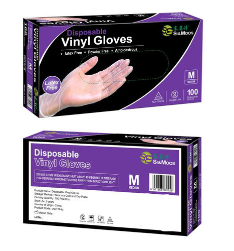 Vinyl-Handschuh - Beijing Cap High Technology Co.,Ltd. - Labor / chemikalienbeständig / Einweg