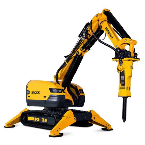 Ferngesteuerter Abbruchroboter - Brokk 500 - Brokk - kompakt / für die Atomindustrie
