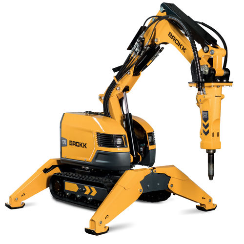 Ferngesteuerter Abbruchroboter - BROKK 170 - Brokk - kompakt / für die Atomindustrie