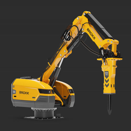 Ferngesteuerter Abbruchroboter - Brokk 500 Pedestal Boom - Brokk