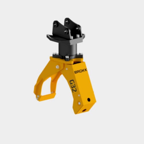 Abbruchgreifer - D02H-30 - Brokk - hydraulisch / für Schrott