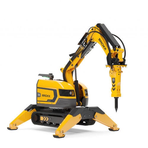 Ferngesteuerter Abbruchroboter - Brokk 170+  - Brokk - kompakt