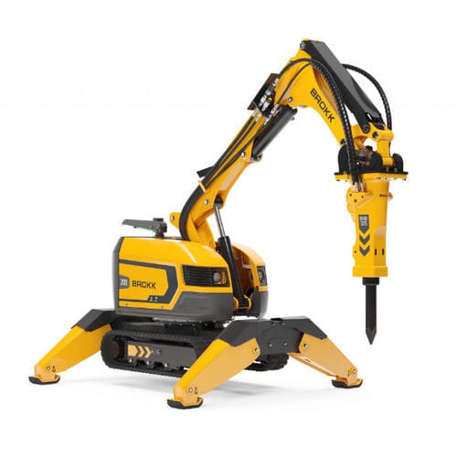 Ferngesteuerter Abbruchroboter - Brokk 200+ - Brokk