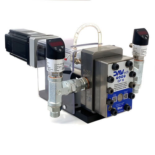 Volumetrische Dosierpumpe - GP 10 - DAV TECH Srl - Zahnrad / Öl / für Klebstoffe