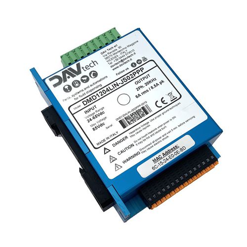 Mehrachsen-Motorsteuerplatine - GP  - DAV TECH Srl - Ethernet / TCP Modbus / eingebaut