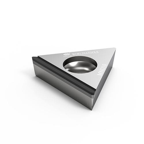 Drehwendeschneidplatte - TCGT - Beijing Worldia Diamond Tools Co., Ltd - PKD / dreieckig