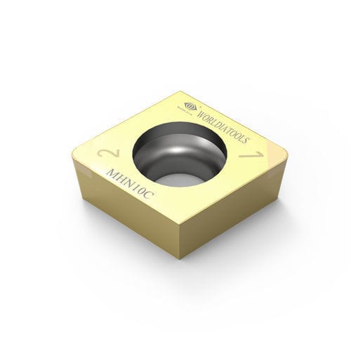 Drehwendeschneidplatte - CCGW 060208 - Beijing Worldia Diamond Tools Co., Ltd - PCBN / für gehärteten Stähl / beschichtet