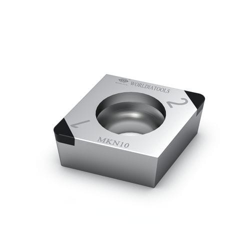 Drehwendeschneidplatte - CCGW 09T304 - Beijing Worldia Diamond Tools Co., Ltd - PCBN / für Gusseisen